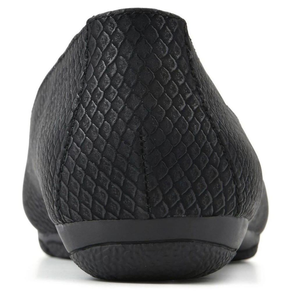 Cliffs by White Mountain Gracefully Flats Women's Size 7 Black Print Slip On - Picture 5 of 16
